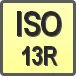 Piktogram - Typ ISO: ISO13R